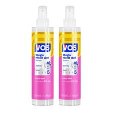 Image of VO5 Mega Hold Hair Styling Gel Spray 200ml x2