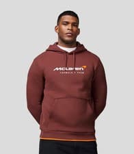 Image of McLaren F1 Team Logo Cotton Hoodie Port - Official Licensed - Brand New size 2XL