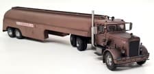Image of Peterbilt 281 + Fuel Tanker Duel Movie Style 1955 1/43 Diecast Model Truck 