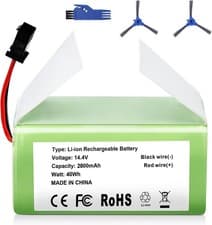 Image of Rechargeable Li-Ion Battery for Eufy RoboVac 11/11S/11S/12/15C/15C MAX/15T/30