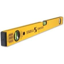 Image of Stabila 70-2 600mm 60cm 24 Inch Spirit Level Double Plumb STB70224 Smooth Face