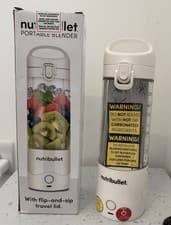 Image of Nutribullet Portable Blender 475ml To-Go-Lid, White Powerful extractor blade