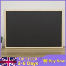 Image of Chalkboard Blackboard Wooden Frame Office Notice MEMO Sign Score Board 40 x 60cm