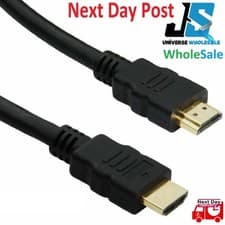 Image of HDMI CABLE 2.0 HIGH SPEED WITH ETHERNET LEAD HD 4K 2160P 3D HDTV 2160p Screen TV