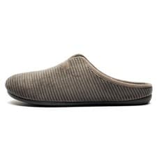 Image of Cotswold Blackbird Mens Slippers Casual Comfort Cosy Lounge Mule Shoes Grey