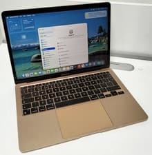 Image of Apple MacBook Air A2337 2020 13" Laptop - M1 Chip, 512GB SSD, 8GB RAM, OS Tahoe