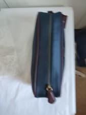 Image of Ted Baker Zia navy Washbag Large Zip Makeup Toiletry RRP£50 New with tags