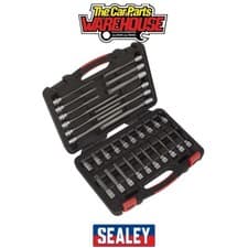 Image of Sealey AK89001 Premier Platinum TRX-Star* Socket Bit Set 3/8"Sq Drive 32pc