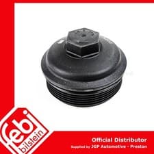 Image of Oil Filter Housing Cover Cap Febi  2.0 1.9 TDI - VW Audi Seat Skoda - 045115433E