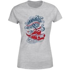 Image of Harry Potter Hogwarts Express T-Shirt Women's | Official Licensed | Grey