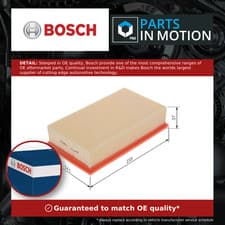 Image of Air Filter F026400047 Bosch 16546BN701 16546BC40A 1654600QAR 16546BN70A S0047