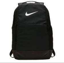 Image of Nike Brasilia Training Backpack/Gym Bag Navy Blue or Black BA5954 24 LITRES