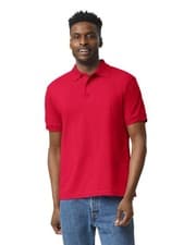 Image of 8800 GILDAN DRY BLEND Heavy Polo Shirt Short Sleeve Casual RED EXTRA LARGE NEW