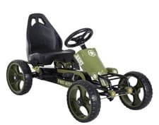 Image of HOMCOM Kids Children Pedal Go Kart Ride On Racer Braking System Adjustable Seat