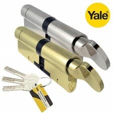Image of YALE Superior Thumb Turn Euro Cylinder Anti Snap Security UPVC Door Lock