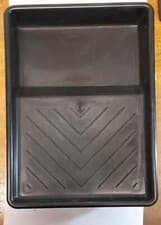 Image of 9" BLACK PLASTIC PAINT TRAY BLACK
