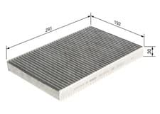 Image of FILTER, CABIN AIR 1 987 435 535