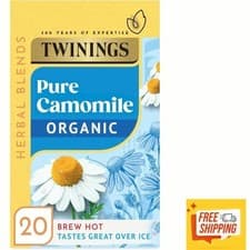 Image of Twinings Organic Camomile x20 Tea Bags, 30g