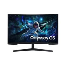 Image of Samsung 32" Odyssey Gaming Monitor G55C QHD 165Hz Curved - LS32CG552EUXXU