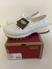 Image of New Vans Authentic Vibram Sole True White Size 8 Mens 9.5 Womens Low Top