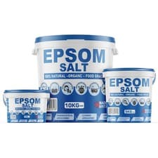 Image of Epsom Salt Bath Salts Bucket Organic Food Grade Magnesium Sulphate Medical Grade