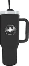 Image of Batman 40oz Tumbler - Official Crest Insulated 1200ml Travel Mug