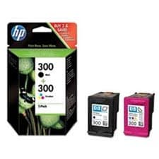 Image of Original HP 300 Black & Colour combo Ink Cartridges for C4680 C4780 Printer set