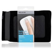 Image of Belkin Knit 10.2" Sleeve Case For Notebook And Laptop Black/Grey F8N299CW