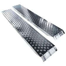 Image of Loading Ramps, 2 Steel Ramps Heavy Duty for Van, Lawnmower, ATV, Quad