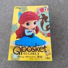 Image of Q posket Disney Characters Ariel FIgure A ver Sugirly Banpresto New Qposket