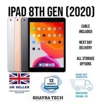 Image of APPLE IPAD 8TH GEN 2020 32GB/128GB Wi-Fi/4G EXCELLENT CONDITION