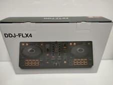 Image of Pioneer DDJ-FLX4 2-Channel Serato Lite Rekordbox Software DJ Controller Black