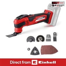 Image of Einhell Cordless Multi Tool 18V With Accs VARRITO Power X-Change BODY ONLY
