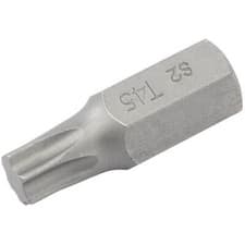 Image of Draper Expert Torx 10mm Shank Hexagon Insert Bits T45 30mm Pack of 1