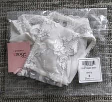 Image of Boux Avenue Evie Tanga Brief White Size 8 Brand New Tags