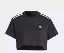 Image of Women's Adidas Crop Top Tee Shirt 
