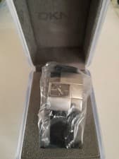 Image of DKNY Women's Quartz Silver Stainless Steel Boxed Still In Packaging. Valentines