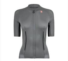Image of CASTELLI ENDURANCE WOMEN'S CYCLING JERSEY - GUNMETAL - UK 12 (M) - RRP £114.99