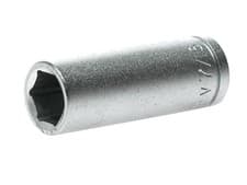 Image of Teng 3/8in Drive 7/16in Hexagon Socket Deep AF Satin Finish TENM380214