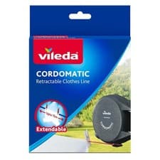 Image of Vileda Cordomatic 15m Retractable Line Wall Mount Indoor Outdoor