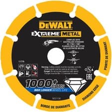 Image of DeWalt Extreme Diamond Metal Cutting Disc 125mm