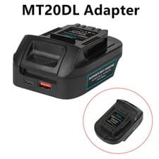 Image of MT20DL Battery Adapter To Make Makita Battery 18v Fit For Dewalt 18v Power Tools