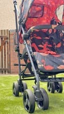 Image of Cosatto Supa 3 pushchair Pretty Flamingo with footmuff and raincover 0+