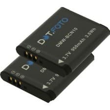 Image of 2 x DMW-BCN10 Premium Rechargeable Camera Battery for Panasonic Lumix DMC-LF1