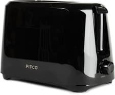 Image of PIFCO Essentials Black 2 Slice Toaster 6 Variable Browning Setting