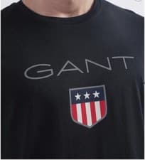 Image of GANT Print Logo Crew-Neck T-Shirt