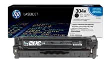 Image of Genuine HP CC530A Black Toner Cartridge 304A - No Box (VAT Inc)