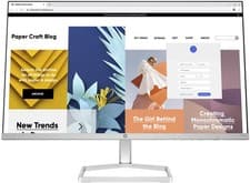 Image of HP Series 5 23.8" FHD White Monitor - 524sw
