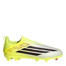 Image of adidas Kids League Laceless Juniors Firm Ground Football Boots