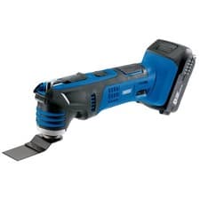 Image of Draper D20 20V Oscillating Multi Power Tool 1x 2.0Ah Battery 1x Charger 9 Pieces